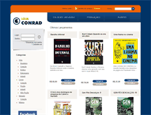 Tablet Screenshot of lojaconrad.com.br
